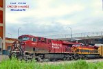 CPKC 529 manifest & ethanol empties